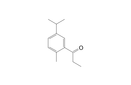 1-Propanone, 1-[2-methyl-5-(1-methylethyl)phenyl]-