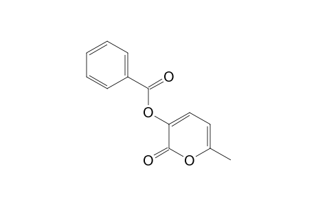 benzoic acid (2-keto-6-methyl-pyran-3-yl) ester