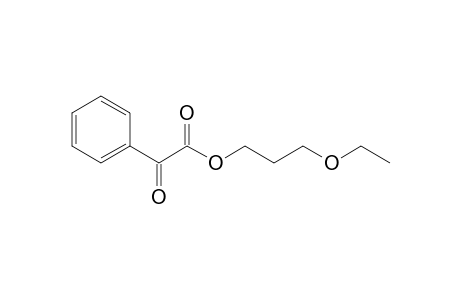 2-keto-2-phenyl-acetic acid 3-ethoxypropyl ester