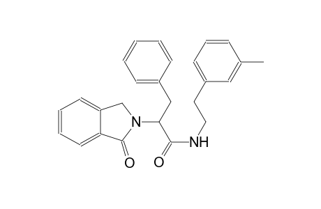 1H-isoindole-2-acetamide, 2,3-dihydro-N-[2-(3-methylphenyl)ethyl]-1-oxo-alpha-(phenylmethyl)-, (alpha~2~S)-