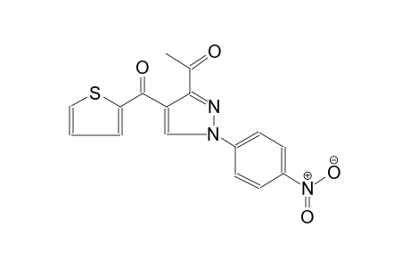 ethanone, 1-[1-(4-nitrophenyl)-4-(2-thienylcarbonyl)-1H-pyrazol-3-yl]-
