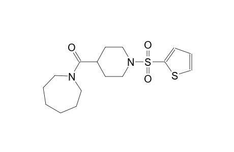 1-{[1-(2-thienylsulfonyl)-4-piperidinyl]carbonyl}azepane
