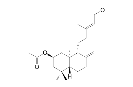 2-BETA-ACETOXY-15-HYDROXY-ENT-LABDA-8(17),13-(E)-DIENE