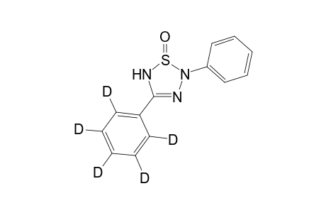 2,5-Dihydro-2-phenyl-4-[2H2]phenyl-1,2,3,5-thiatriazole 1-oxide