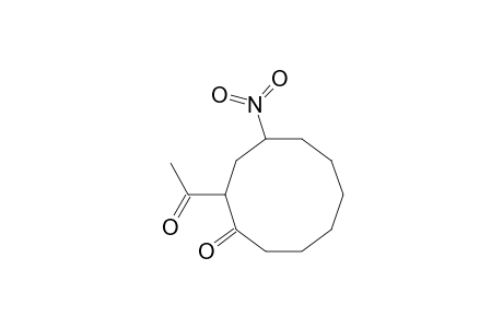 Cyclodecanone, 2-acetyl-4-nitro-