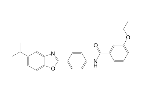benzamide, 3-ethoxy-N-[4-[5-(1-methylethyl)-2-benzoxazolyl]phenyl]-