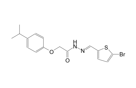 acetic acid, [4-(1-methylethyl)phenoxy]-, 2-[(E)-(5-bromo-2-thienyl)methylidene]hydrazide