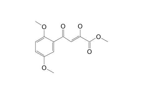 Methyl 4-(2,5-dimethoxyphenyl)-2-hydroxy-4-oxobut-2-enoate