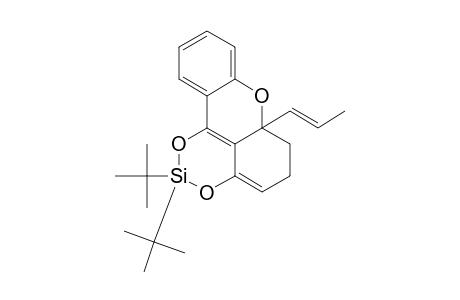(TRANS)-2,2-DI-TERT.-BUTYL-6A-(PROP-1-EN-YL)-6,6A-DIHYDRO-5H-[1,3,2]-DIOXASILINO-[4,5,6-KL]-XANTHENE