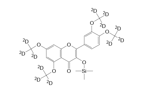 3-O-trimethylsilyl-5,7,3',4'-tetra-O-(trideuteriomethyl)quercetin