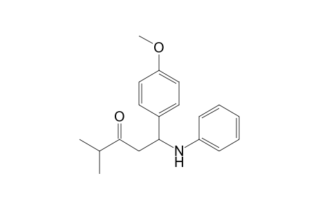 N-{-[.alpha.-(Isopropylcarbonyl)methyl]-4'-methoxybenzyl}-aniline