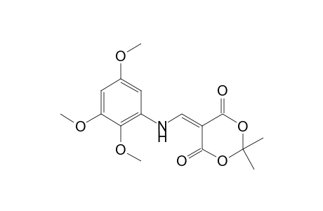 5-(5,7,8-Trimethoxyphenylaminomethylidene)-2,2-dimethylkl-1,3-dioxane-4,6-dione