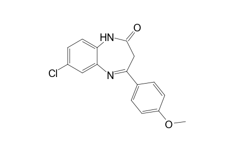7-Chloro-4-(4-methoxyphenyl)-1H-1,5-benzodiazepin-2(3H)-one