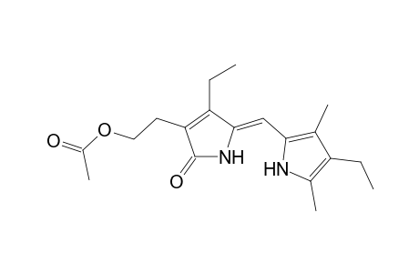 2-(3,8-Diethyl-7,9-dimethyl-1-oxo-1,10-dihydrodipyrrin-2-yl)ethyl acetate