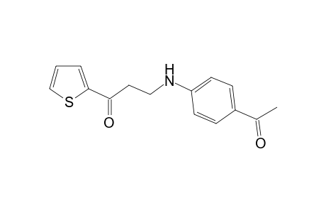 3-(4-Acetylanilino)-1-(2-thienyl)-1-propanone