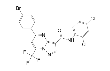 5-(4-bromophenyl)-N-(2,4-dichlorophenyl)-7-(trifluoromethyl)pyrazolo[1,5-a]pyrimidine-3-carboxamide