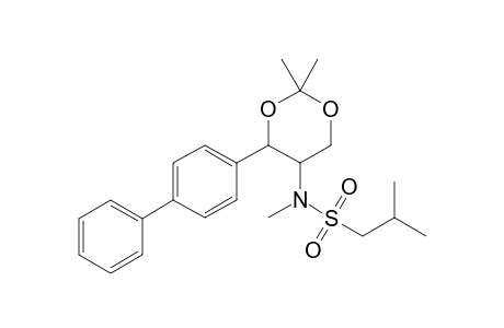 N-[4-{[(1',1''-Biphenyl-4'-yl)-2,2-dimethyl-1,3-dioxan-5-yl]-(N,2-dimethylpropane)sulfonamide