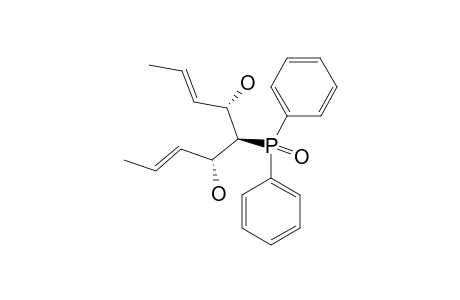 (4RS,5SR,6SR)-5-DIPHENYLPHOSPHONYL-NONA-2,7-DIENE-4,6-DIOL;anti-anti-ISOMER