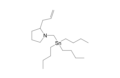 2-Allyl-1-tributylstannylmethylpyrrolidine