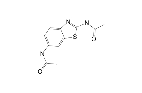 N-(6-Acetamido-1,3-benzothiazol-2-yl)acetamide