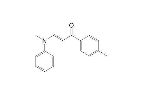 (2E)-1-(4-Methylphenyl)-3-[methyl(phenyl)amino]prop-2-en-1-one