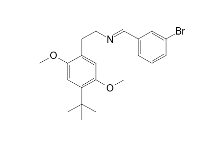 1-(3-Bromophenyl)-N-[2-(4-tert-butyl-2,5-dimethoxyphenyl)ethyl]methanimine