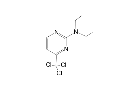 Diethyl-[4-(trichloromethyl)pyrimidin-2-yl]amine