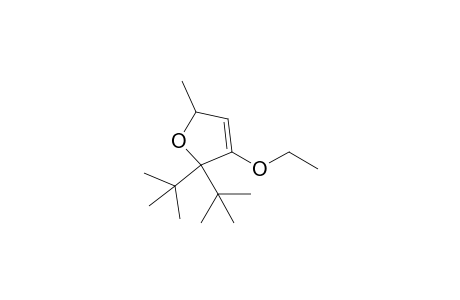 5,5-Ditert-butyl-4-ethoxy-2-methyl-2H-furan