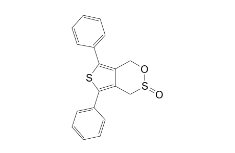 5,7-Diphenyl-1,4-dihydro-1H-3.lamada.4-thieno[3,4-d][2,3]oxathiin-3-oxide