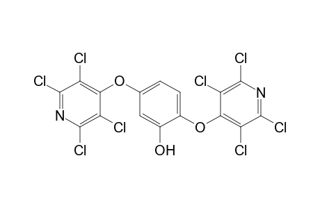 2,5-Bis[(2,3,5,6-Tetrachloropyridin-4-yl)oxy]phenol