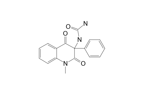 1-METHYL-3-PHENYL-3-UREIDO-1H,3H-QUINOLINE-2,4-DIONE