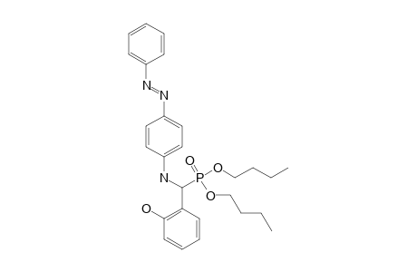 DIBUTYL-[ALPHA-(4-BENZENEAZOANILINO)-N-2-HYDROXYBENZYL]-PHOSPHONATE