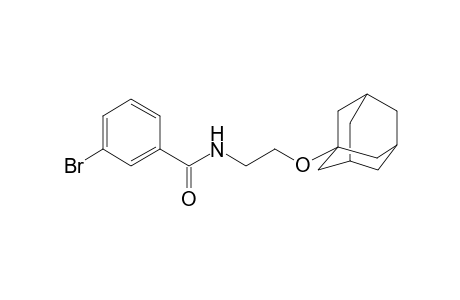 Benzamide, N-[2-(adamantan-1-yloxy)ethyl]-3-bromo-