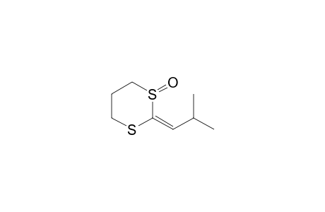 2-(2-Methylpropylidene)-1,3-dithiane 1-Oxide