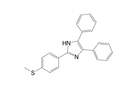 2-[4'-(Methylthio)phenyl]-4,5-diphenyl-1H-imidazole