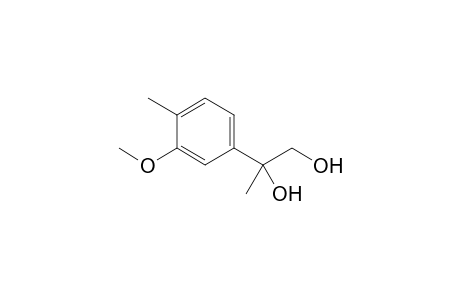 2-(3-Methoxy-4-methyl-phenyl)propane-1,2-diol