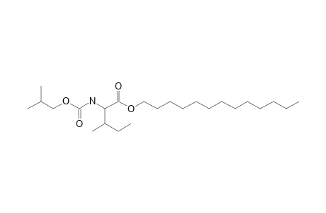 L-Isoleucine, N-isobutoxycarbonyl-, tridecyl ester