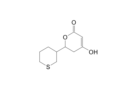2H-Pyran-2,4(3H)-dione, dihydro-6-(tetrahydro-2H-thiopyran-3-yl)-