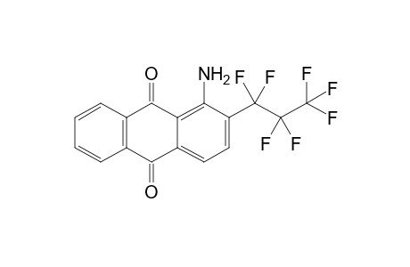 1-Amino-2-(perfluoropropyl)anthraquinone