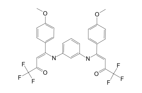 (Z,Z)-N,N'-BIS-[4,4,4-TRIFLUORO-1-(4-METHOXYPHENYL)-3-OXO-1-BUTEN-1-YL]-1,3-PHENYLENEDIAMINE