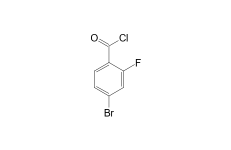 4-Bromo-2-fluorobenzoyl chloride