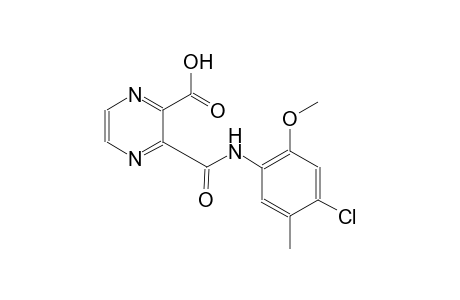2-pyrazinecarboxylic acid, 3-[[(4-chloro-2-methoxy-5-methylphenyl)amino]carbonyl]-
