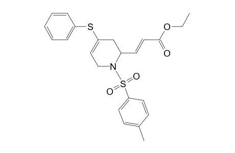 (E)-and (Z)-2-[(2-Ethoxycarbonyl)ethenyl]-4-(phenylthio)-1-toluenesulfonyl-1,2,3,6-tetrahydropyridine