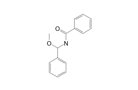 N-[Methoxy(phenyl)methyl]benzamide