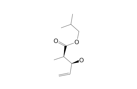 ISOBUTYL-ERYTHRO-3-HYDROXY-2-METHYL-4-PENTENOATE