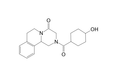 2-(4-hydroxycyclohexanecarbonyl)-3,6,7,11b-tetrahydro-1H-pyrazino[2,1-a]isoquinolin-4-one