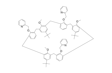 5,17,29-TRIS-TERT.-BUTYL-37,39,41-TRIMETHOXY-38,40,42-TRIS-[(2-PYRIDYL)-METHOXY]-CALIX-[6]-ARENE