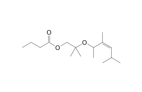 (2"E/Z)-2'-Methyl-2'-(1",2",4"-trimethylpent-2"-enyloxy)propyl butyrate