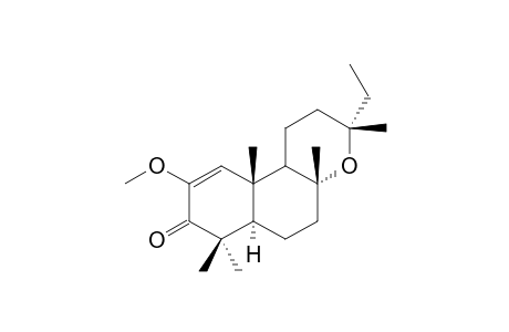 8,13-epoxy-2-methoxylabd-1-en-3-one