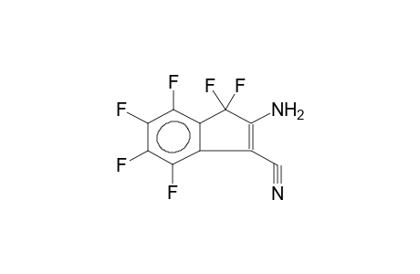 2-AMINO-3-CYANOHEXAFLUOROINDENE